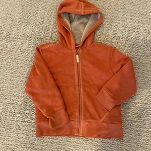 LL Bean zip up hooded sweatshirt